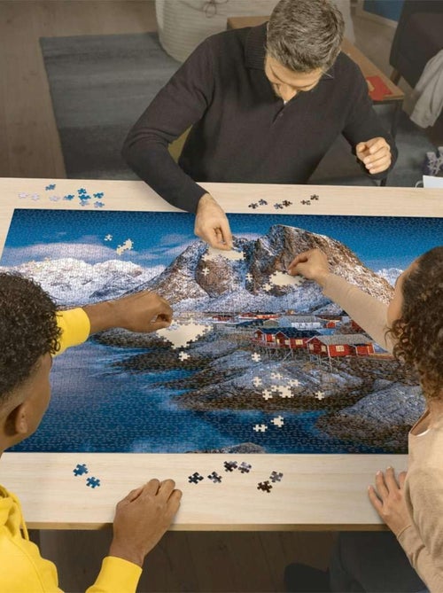 Puzzle Hamnoy Iles Lofoten 3000 pcs - Kiabi