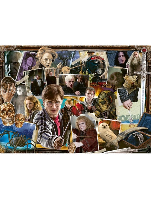 Puzzle Harry Potter contre Voldemort 1000 pièces - Kiabi