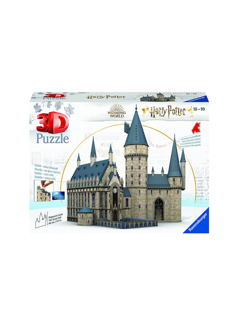HARRY POTTER- Puzzle, Multicolore, 65384