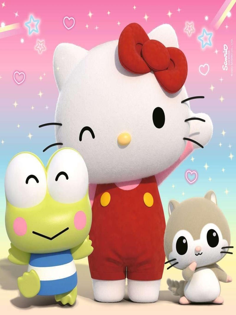 Puzzle Hello Kitty 3x49 pcs N/A - Kiabi