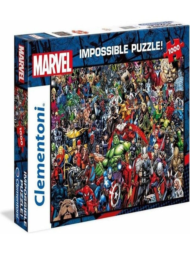 Puzzle Impossible 1000 pièces Marvel - Clementoni - CLEMENTONI N/A - Kiabi