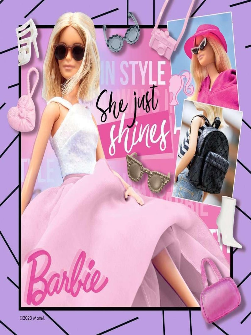 Puzzle Inspire le monde Barbie 3x49 pcs N/A - Kiabi