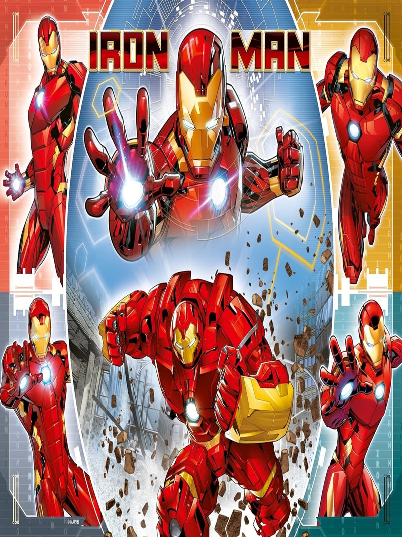 Puzzle Iron Man Marvel Avengers 100 pcs XXL N/A - Kiabi