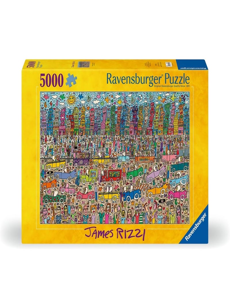 Puzzle James Rizzi 5000 pièces N/A - Kiabi