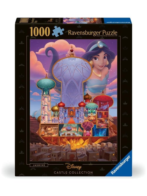 Puzzle Jasmine Châteaux Disney 1000 pièces - Kiabi