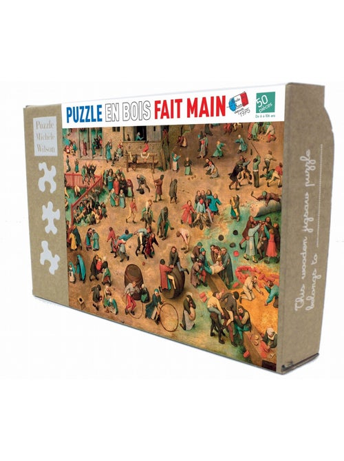 Puzzle Jeux d'enfants de Bruegel 50 pièces - Kiabi