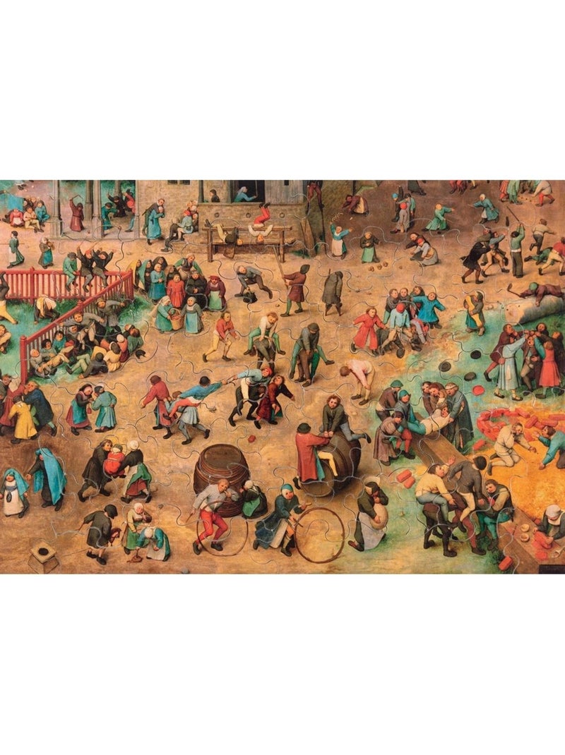 Puzzle Jeux d'enfants de Bruegel 50 pièces N/A - Kiabi