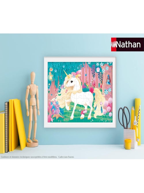 Puzzle Jolie licorne 45 pcs - Kiabi