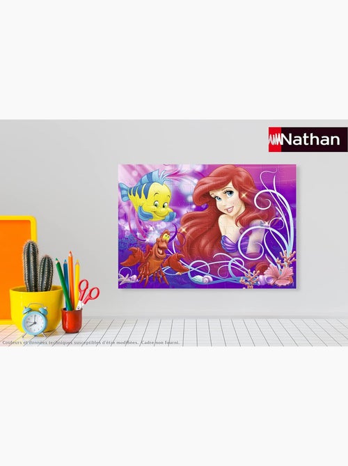 Puzzle Jolie petite sirène Ariel 60 pcs - Kiabi