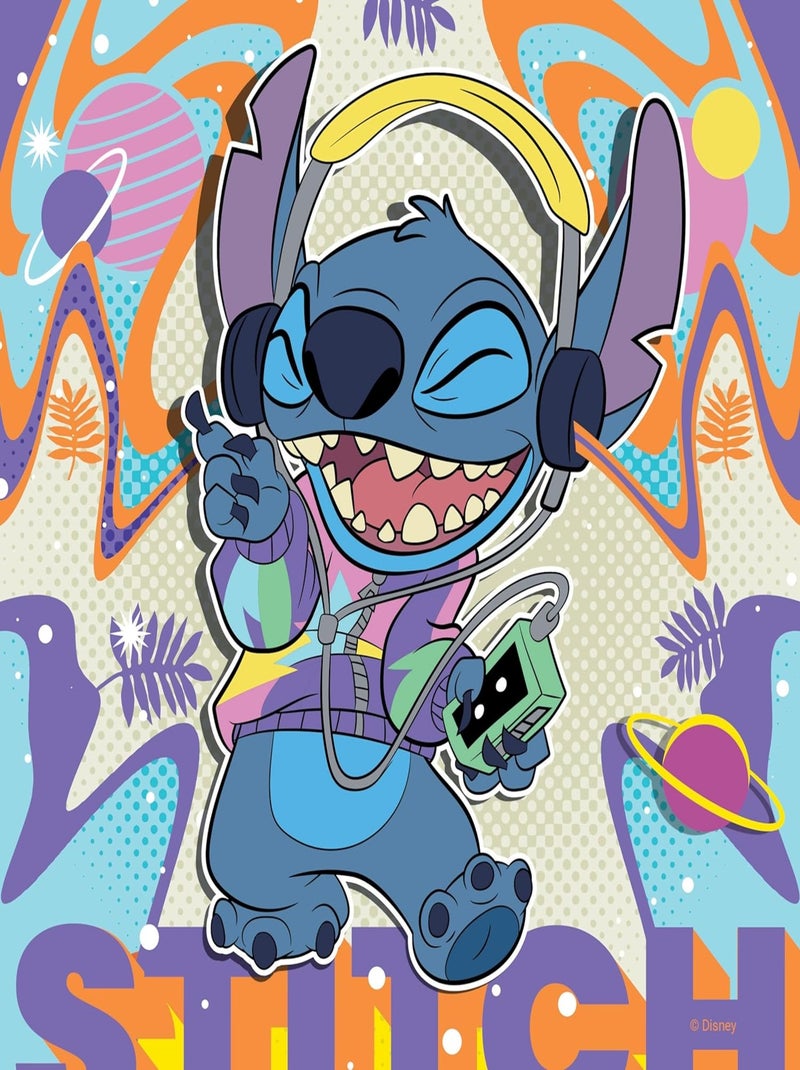 Puzzle Jouer toute la journée Stitch 3x49 pcs N/A - Kiabi