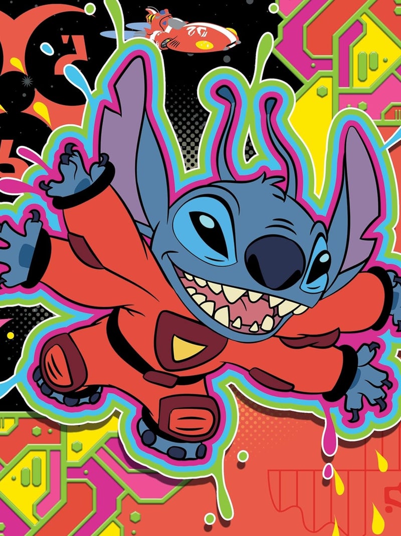 Puzzle Jouer toute la journée Stitch 3x49 pcs N/A - Kiabi