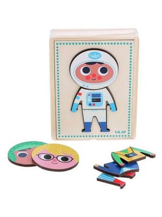Puzzle Jules à habiller - Ingela P. Parrhenius