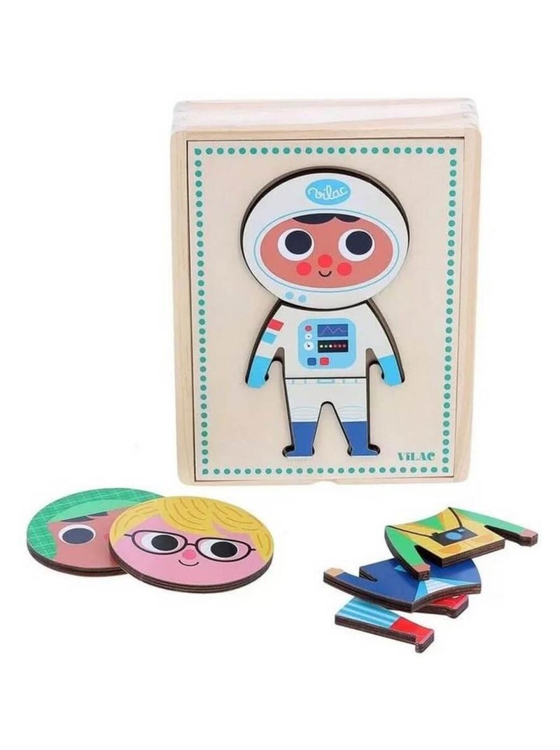 Puzzle Jules à habiller - Ingela P. Parrhenius N/A - Kiabi