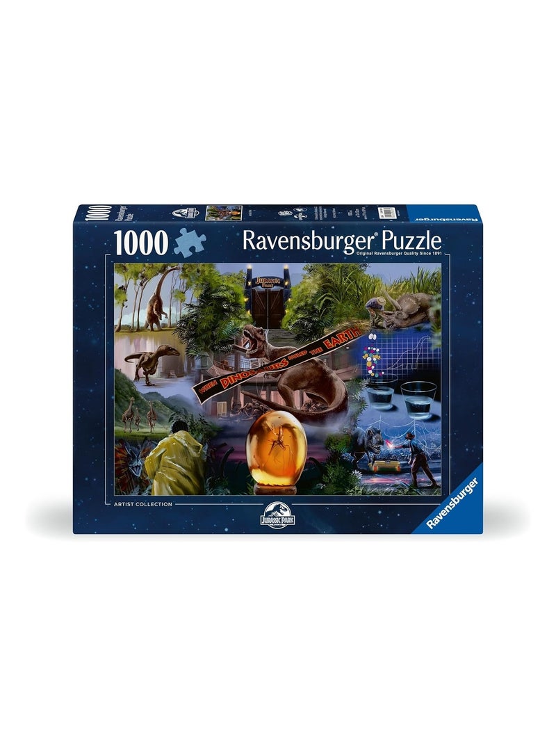 Puzzle Jurassic Park 1000 pièces N/A - Kiabi