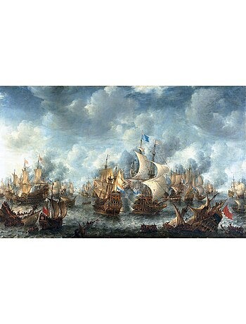Puzzle La bataille de Scheveningen d'Abrahamsz