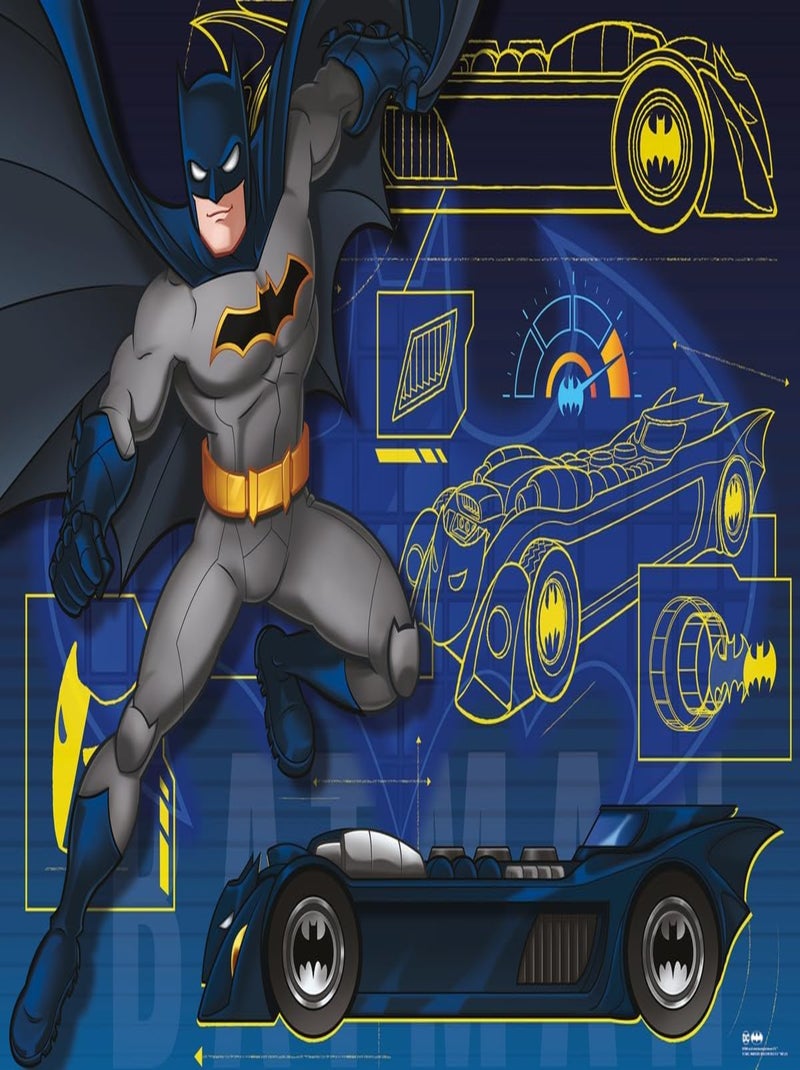Puzzle La Batmobile Batman 100 pcs XXL N/A - Kiabi