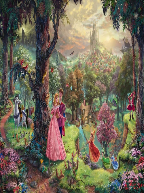 Puzzle La Belle au bois dormant 1000 pcs - Kiabi