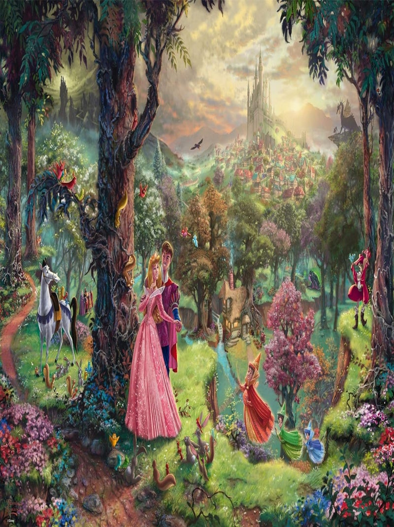 Puzzle La Belle au bois dormant 1000 pcs N/A - Kiabi