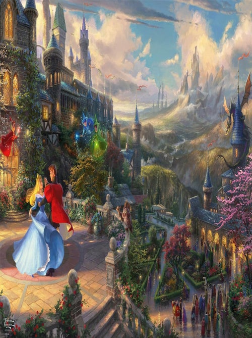 Puzzle La Belle au bois dormant dansant 1000 pcs - Kiabi