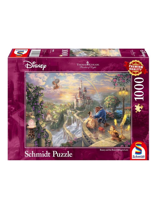 Puzzle La Belle et la Bête 1000 pcs - Kiabi