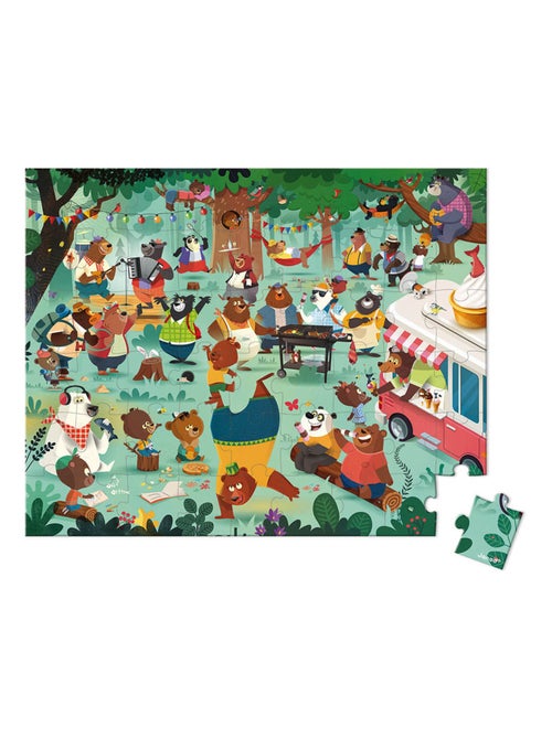 Puzzle La cousinade des ours 54 pcs - Kiabi