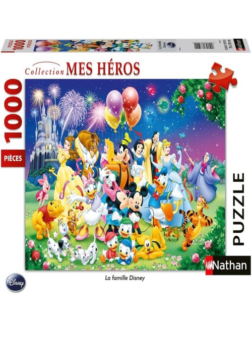 Puzzle La Famille Disney 1000 pcs - Kiabi