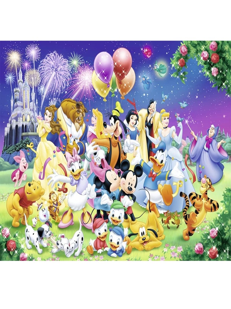 Puzzle La Famille Disney 1000 pcs N/A - Kiabi