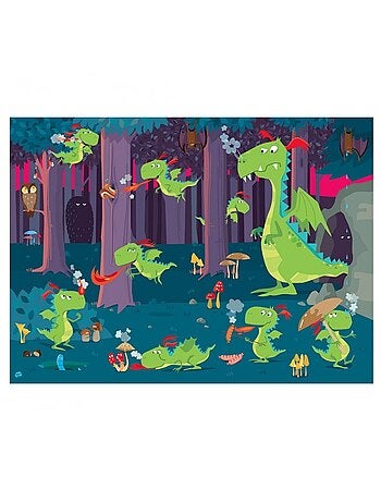 Puzzle La forêt des dragons