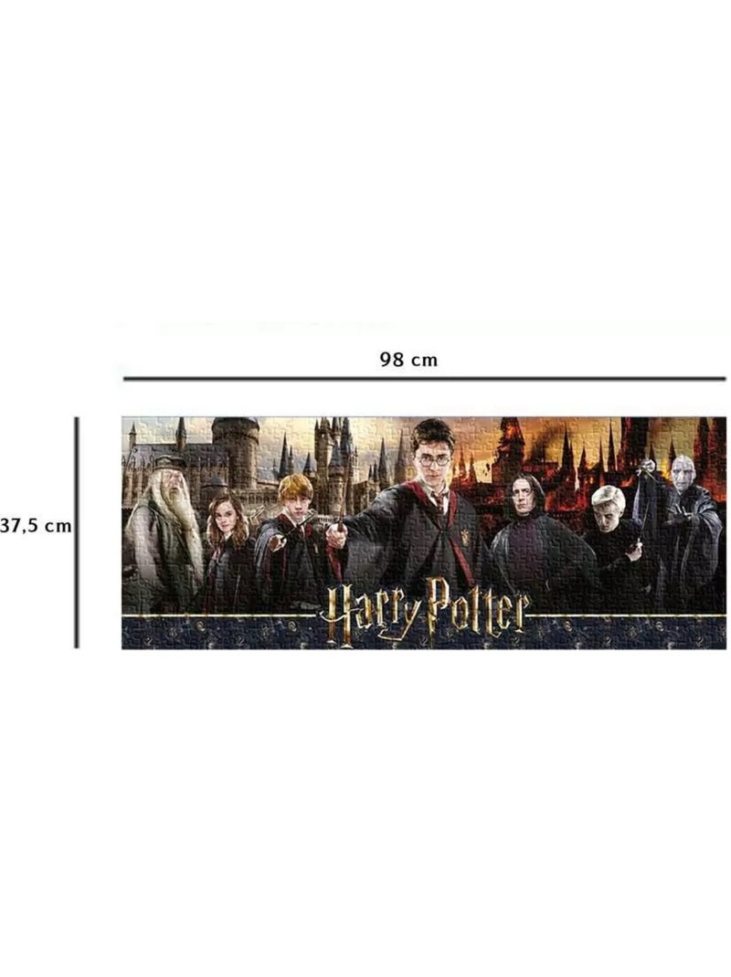 Puzzle la guerre des sorciers harry potter 1000 pcs N/A - Kiabi