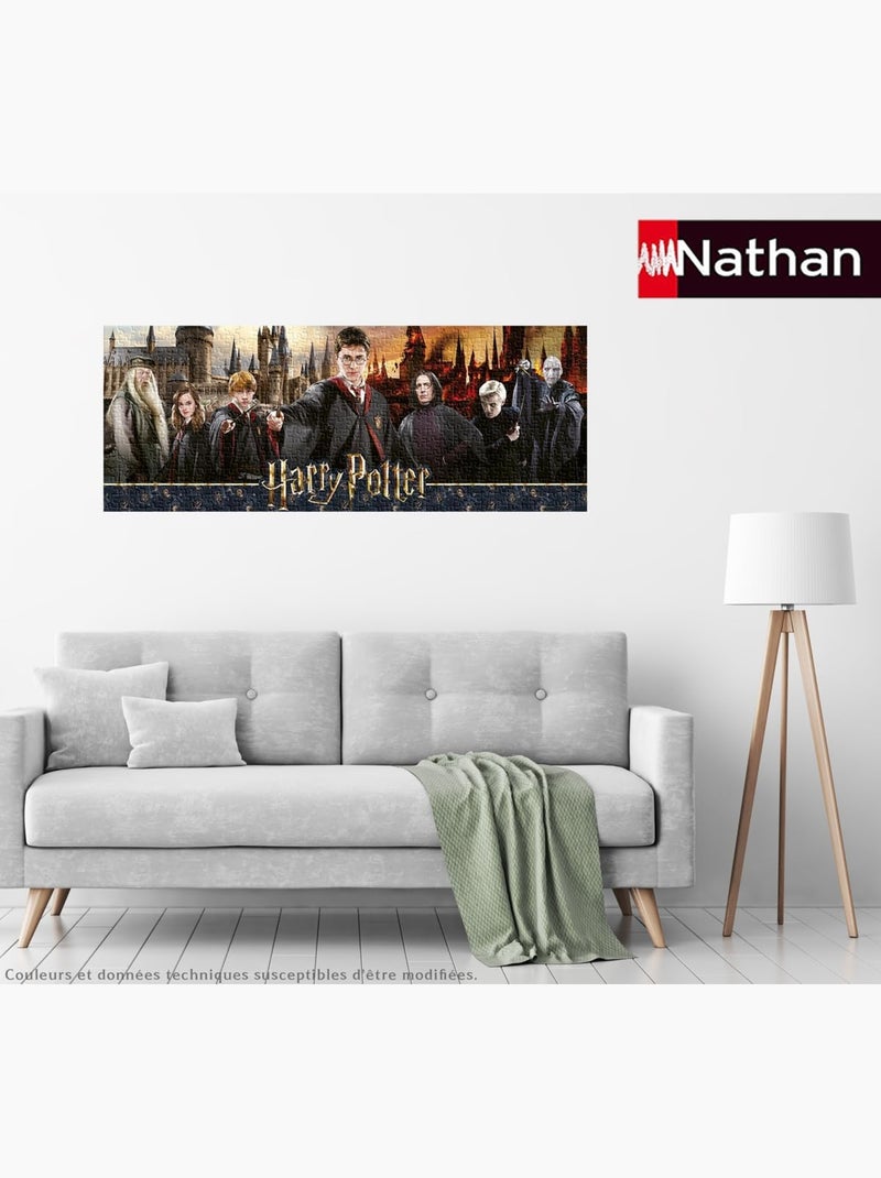 Puzzle la guerre des sorciers harry potter 1000 pcs N/A - Kiabi