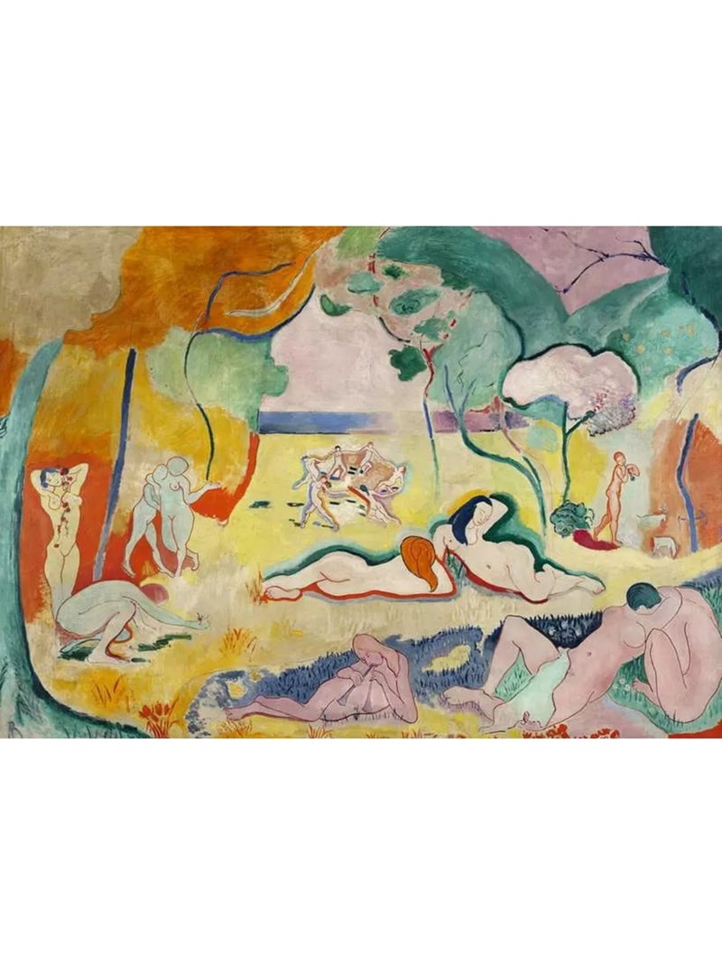 Puzzle la joie de vivre henri matisse 1000 pcs N/A - Kiabi