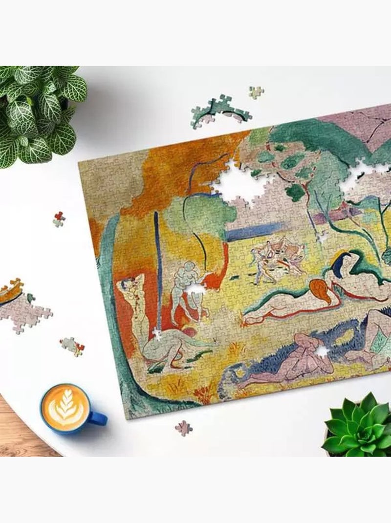 Puzzle la joie de vivre henri matisse 1000 pcs N/A - Kiabi