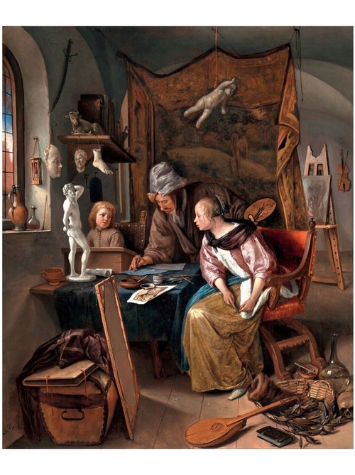 Puzzle La leçon de dessin de Steen - Kiabi