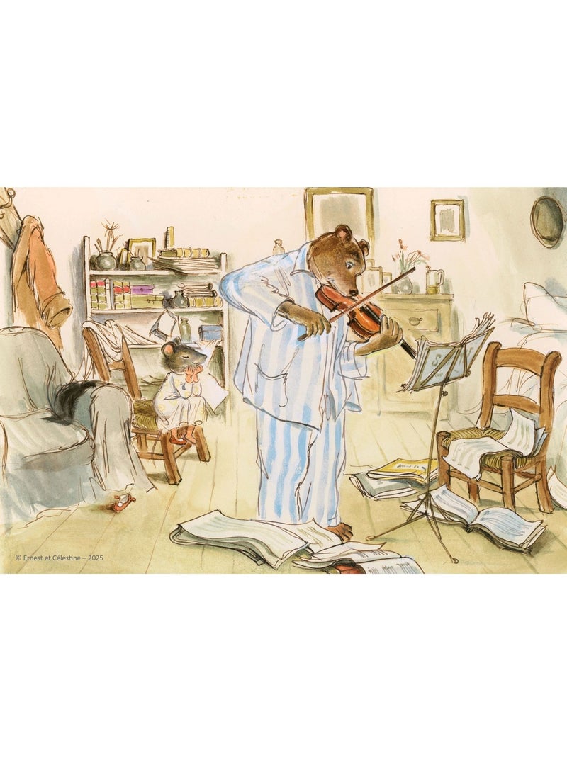 Puzzle La leçon de Musique Ernest et Célestine N/A - Kiabi