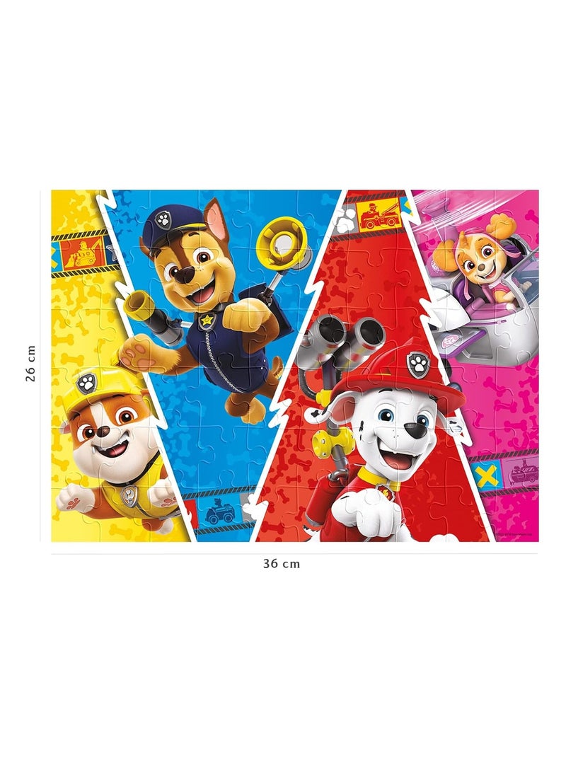Puzzle La Pat'Patrouille colorée 60 pcs N/A - Kiabi