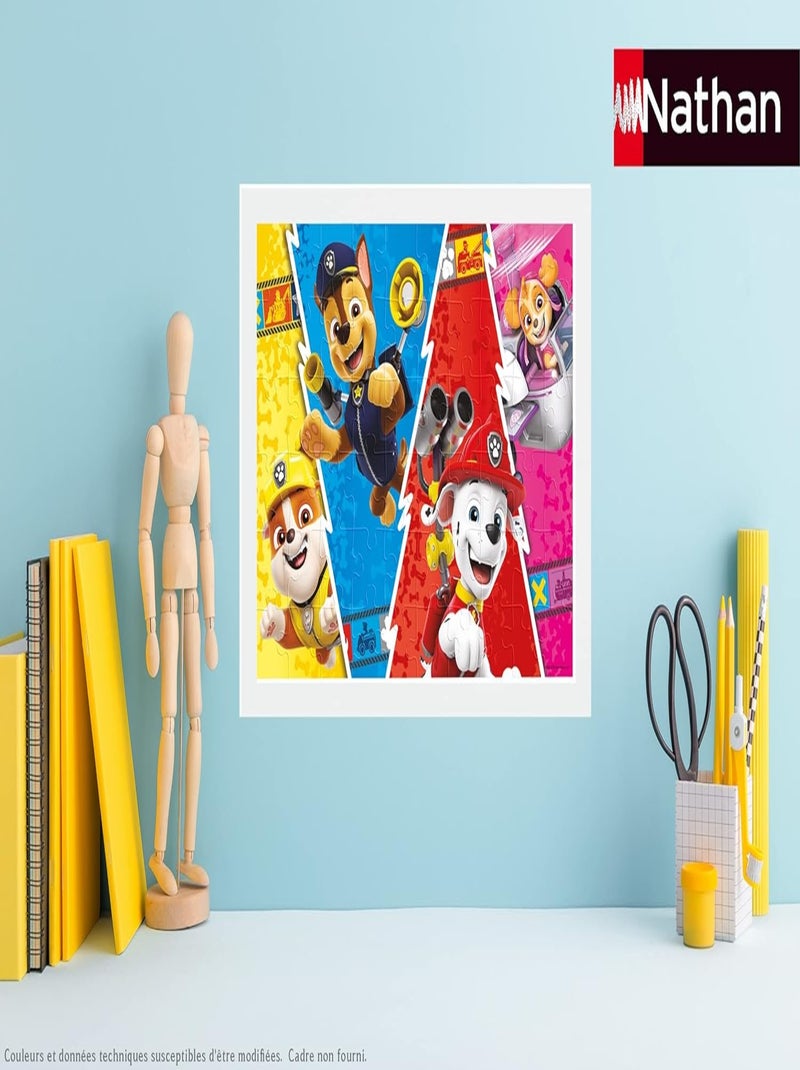 Puzzle La Pat'Patrouille colorée 60 pcs N/A - Kiabi