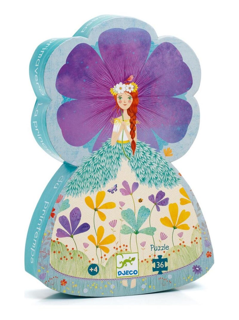 Puzzle La princesse du printemps 36 pièces N/A - Kiabi
