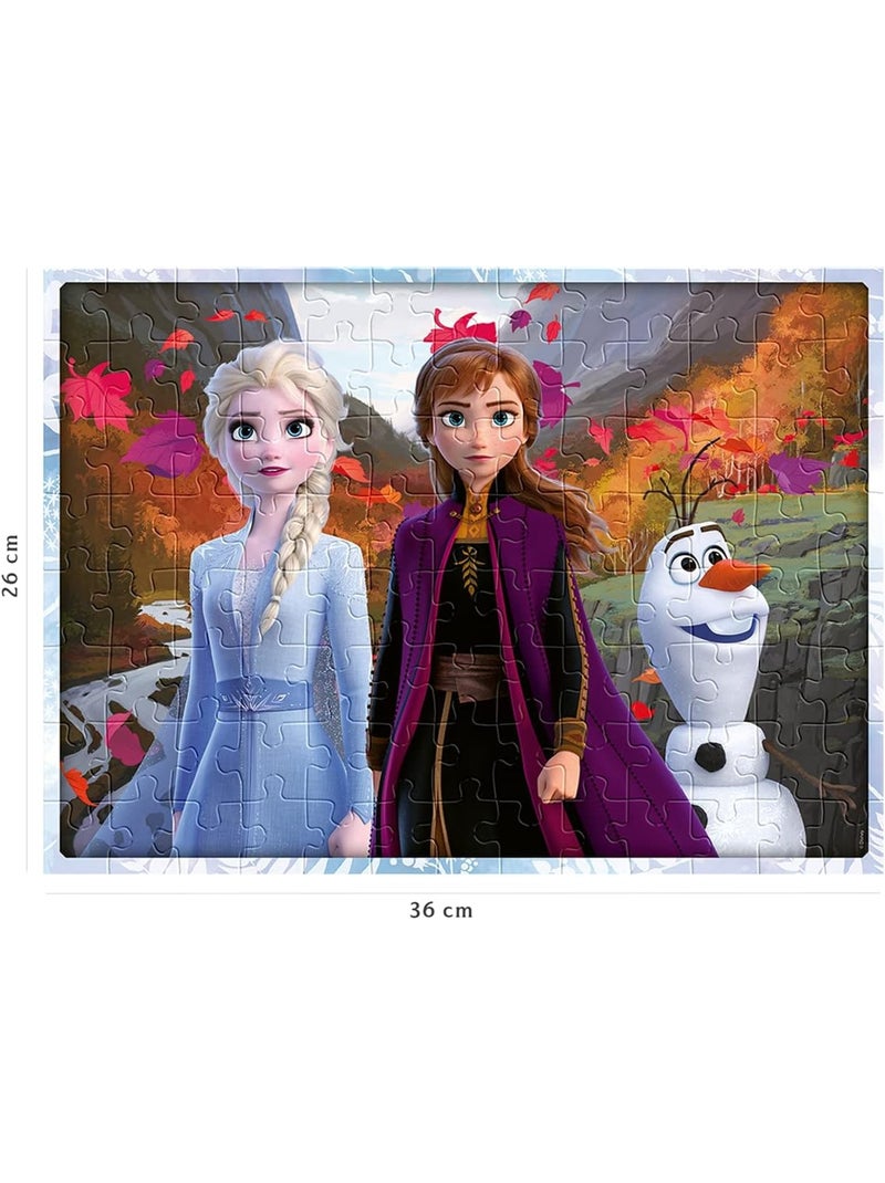 Puzzle La Reine des Neiges 2 100 pcs N/A - Kiabi