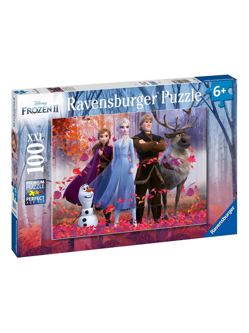 Puzzle La Reine des Neiges 2 100 pcs XXL N/A - Kiabi