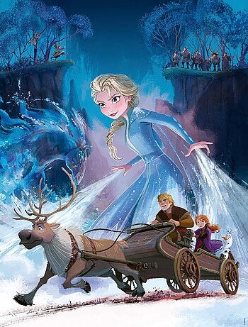 Puzzle La Reine des neiges 2 200 pcs XXL