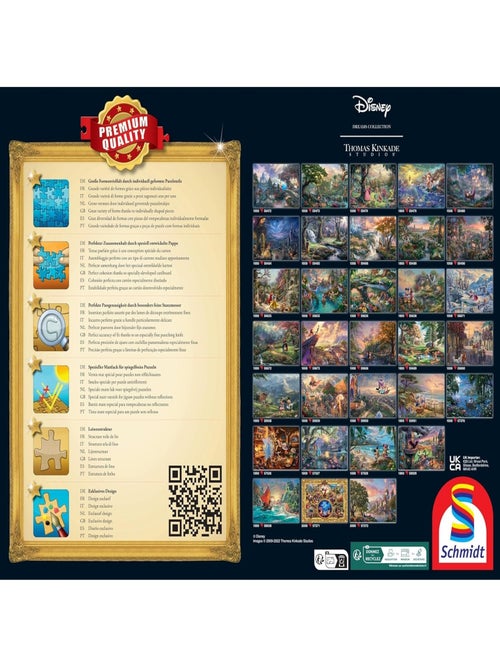 Puzzle La Reine des Neiges à Arendelle 1000 pcs - Kiabi