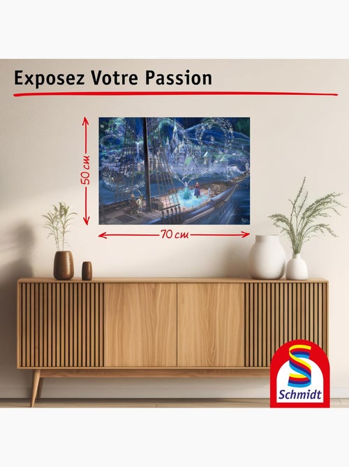 Puzzle la reine des neiges amour et magie 1000 pcs - Kiabi