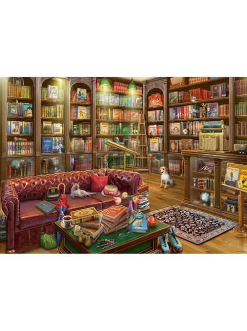 Puzzle la salle de lecture 1000 pcs - Kiabi