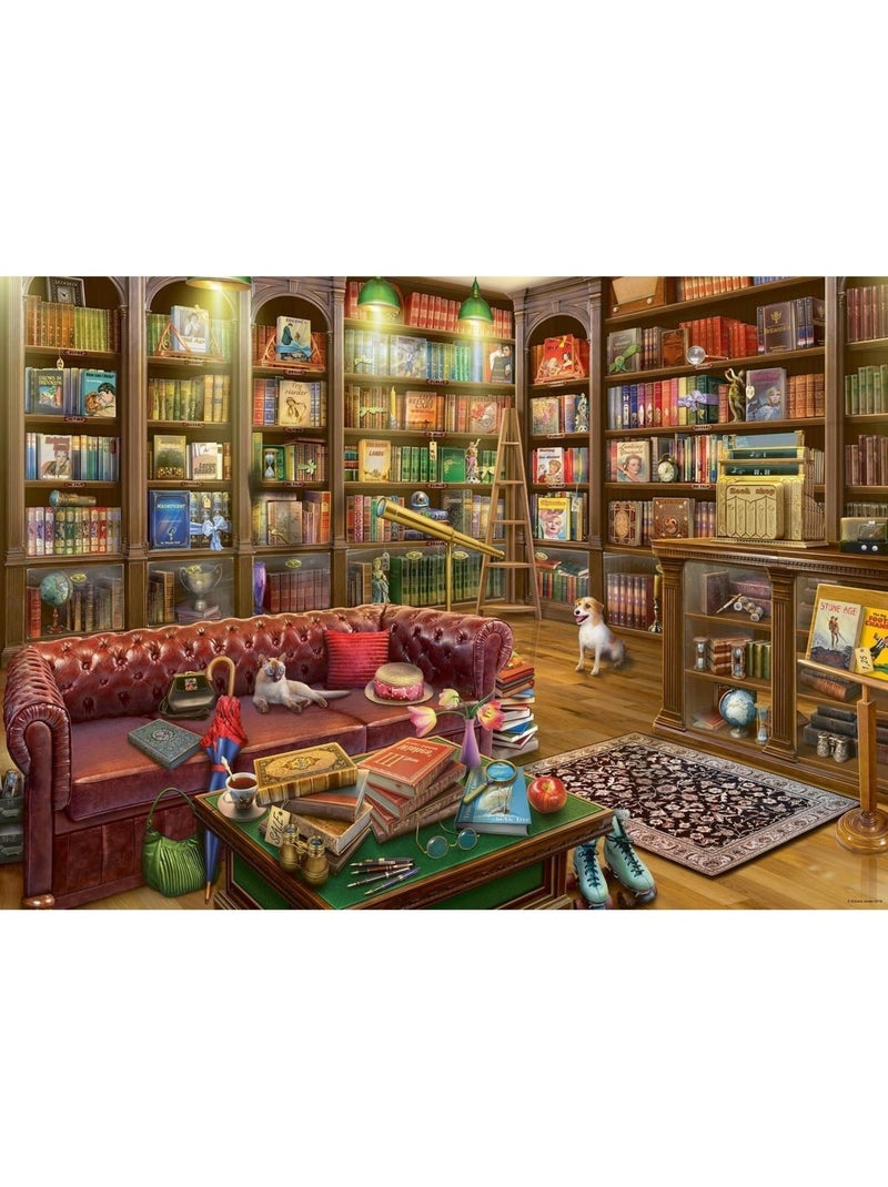 Puzzle la salle de lecture 1000 pcs N/A - Kiabi