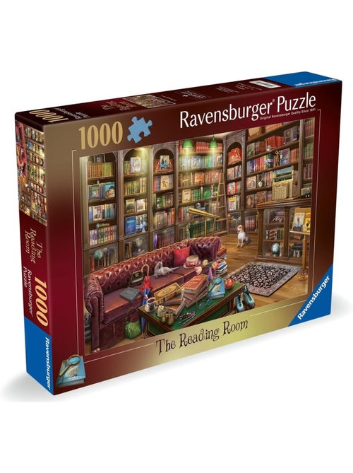 Puzzle la salle de lecture 1000 pcs - Kiabi