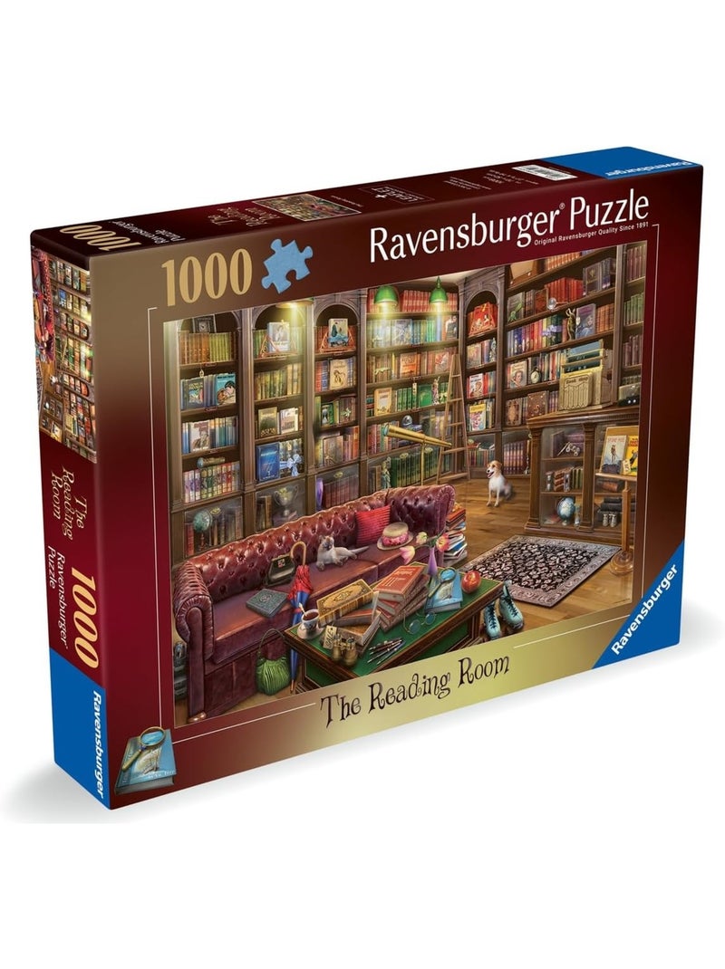 Puzzle la salle de lecture 1000 pcs N/A - Kiabi
