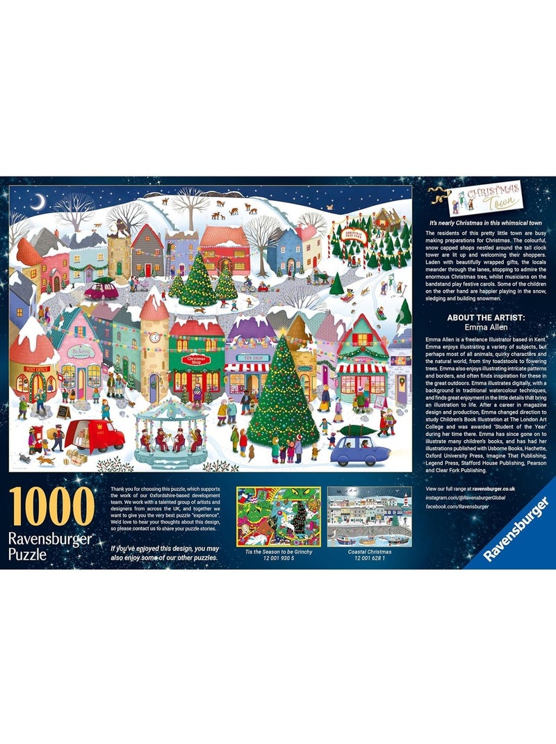 Puzzle la ville de noël 1000 pcs N/A - Kiabi