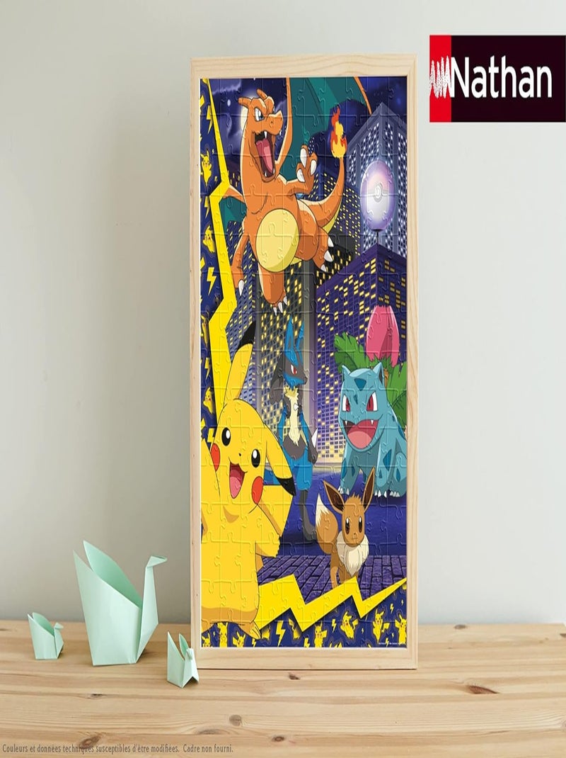 Puzzle La ville des Pokémon 150 pcs N/A - Kiabi
