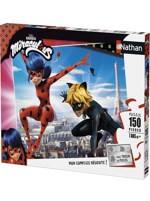 Puzzle Ladybug et Chat Noir 150 pcs - Kiabi
