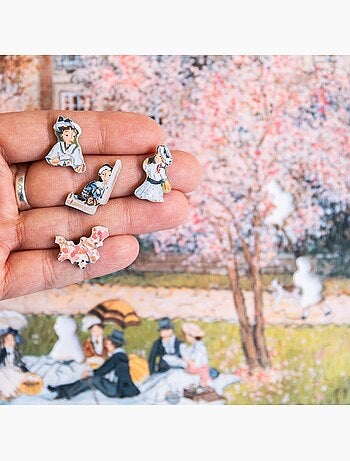 Puzzle L'après-midi au Parc Monceau de Delacroix